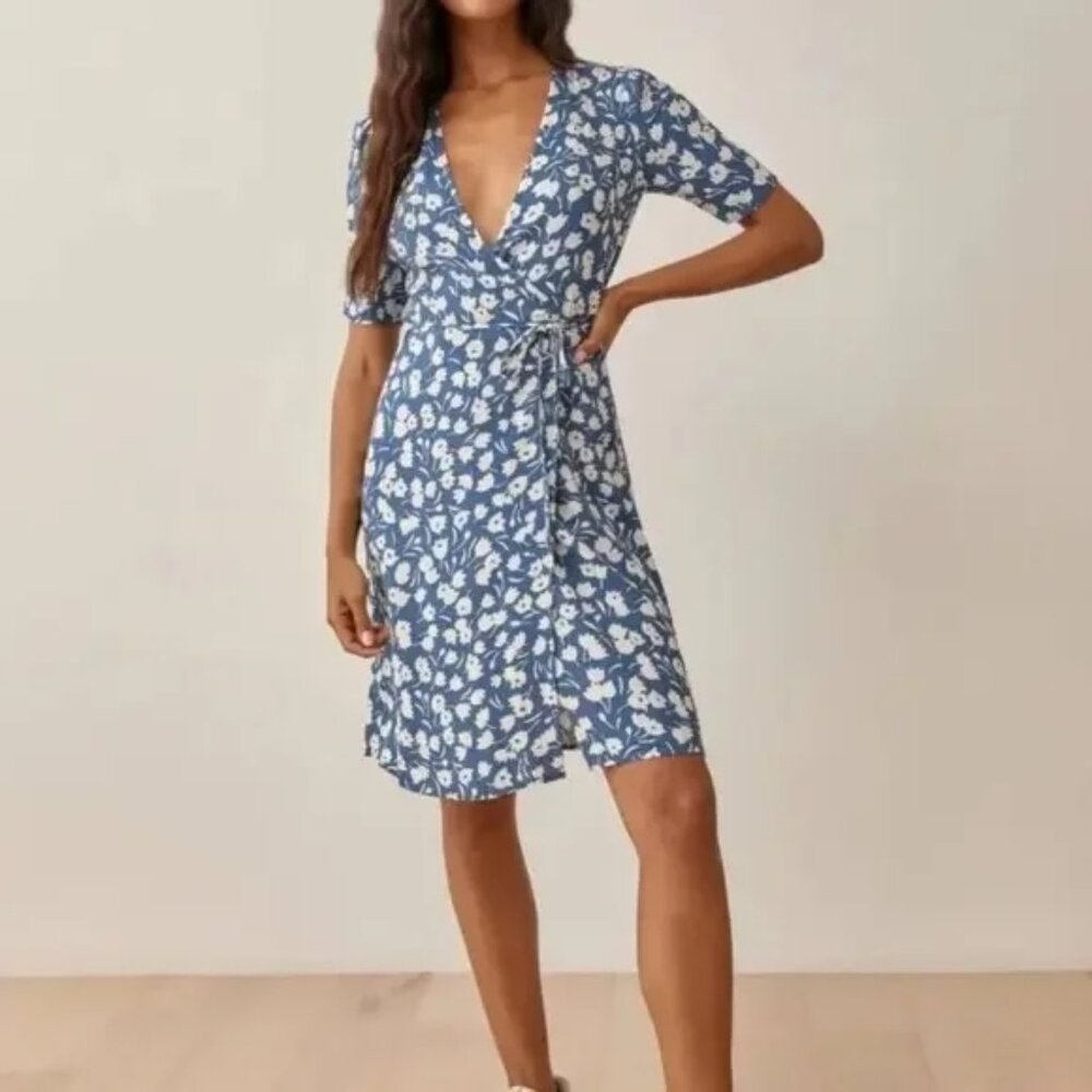 Reformation Laurent Dress in Tuli‎ Floral Mini Size S